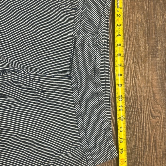 Guess Y2K sz27 cotton striped low waisted flare OG Y2K fit striped navy/white - Picture 5 of 11